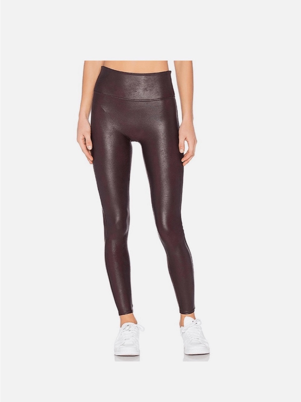 Spanx Faux Leather Leggings size M